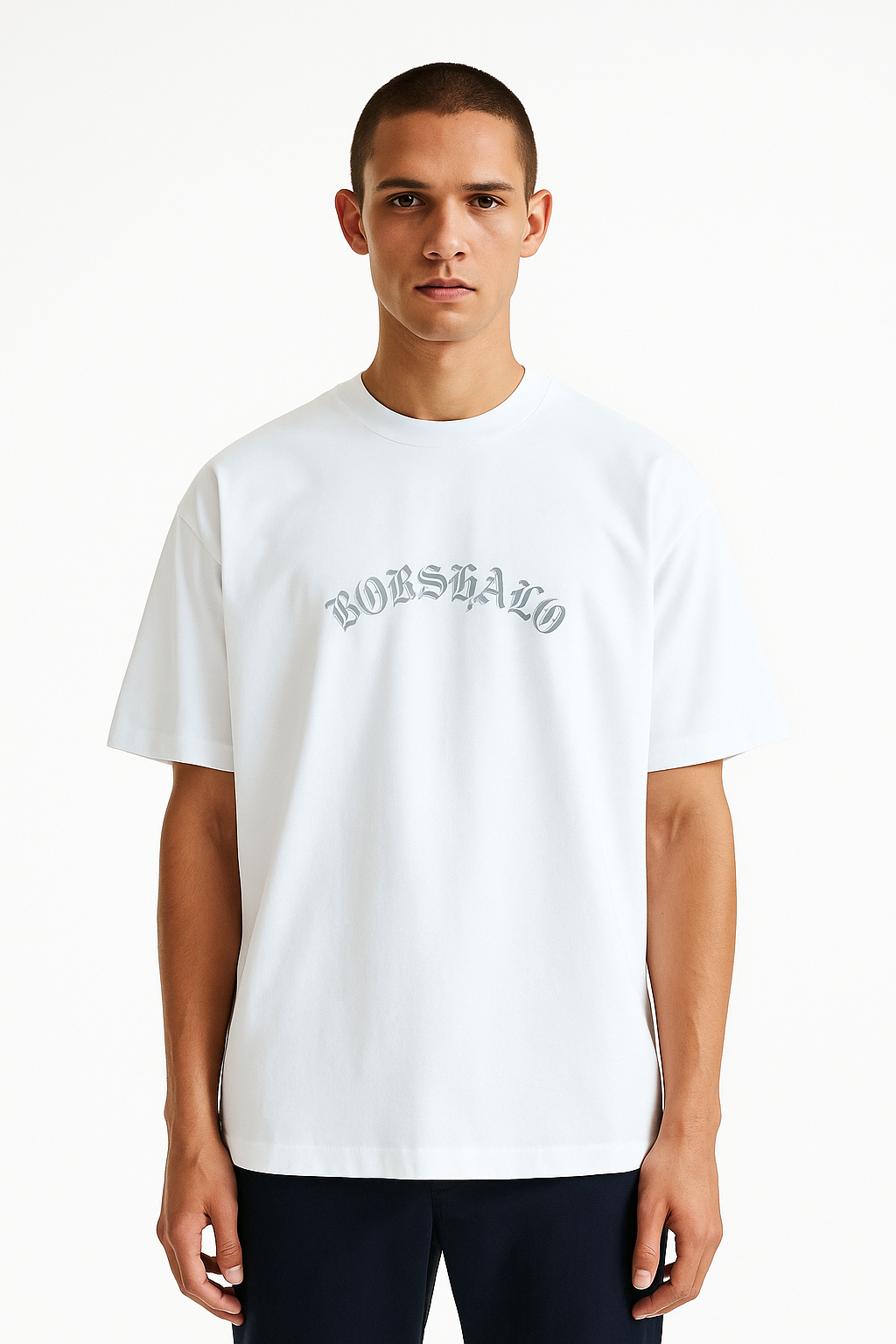 Samurai White oversize T Shirt