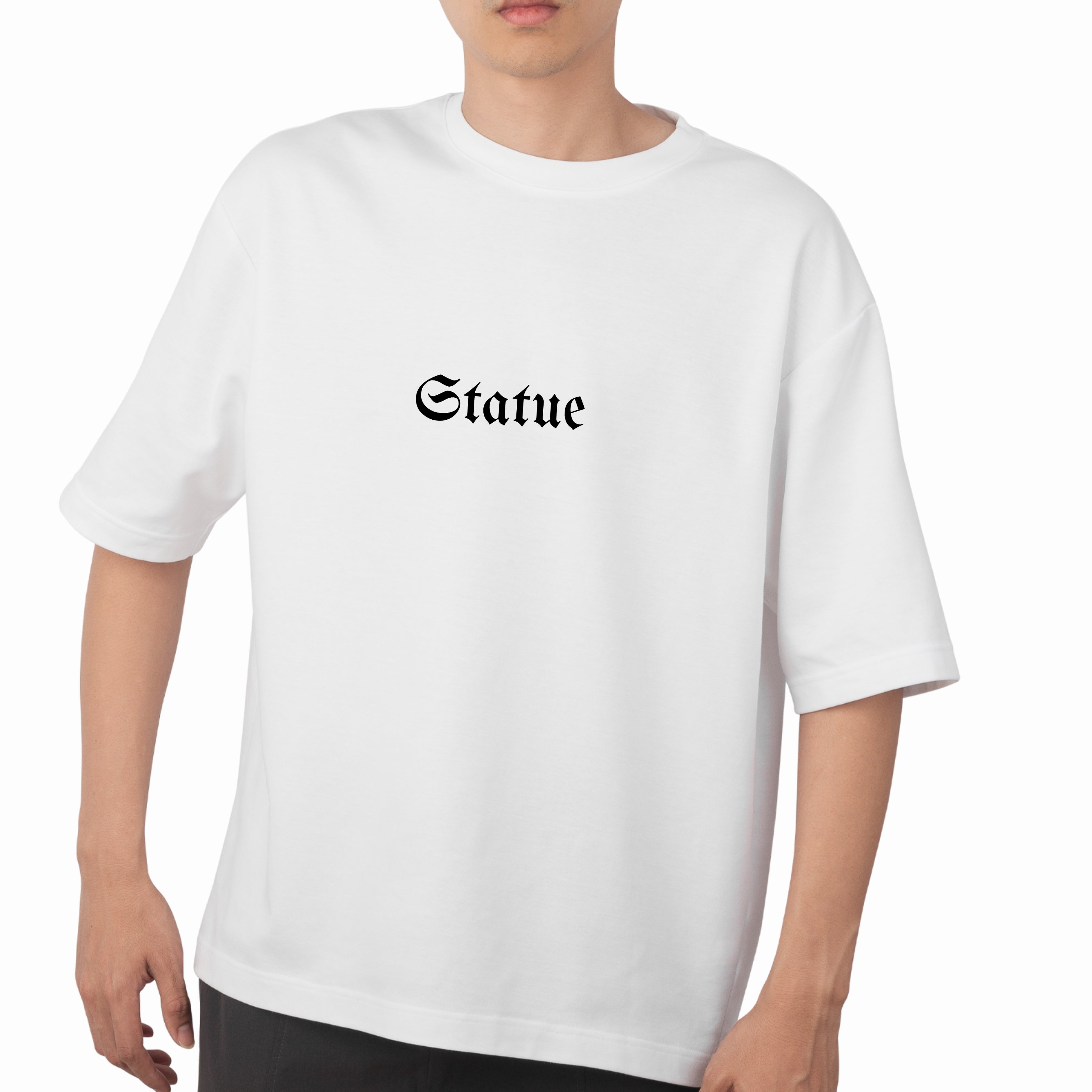 Samurai White oversize T Shirt