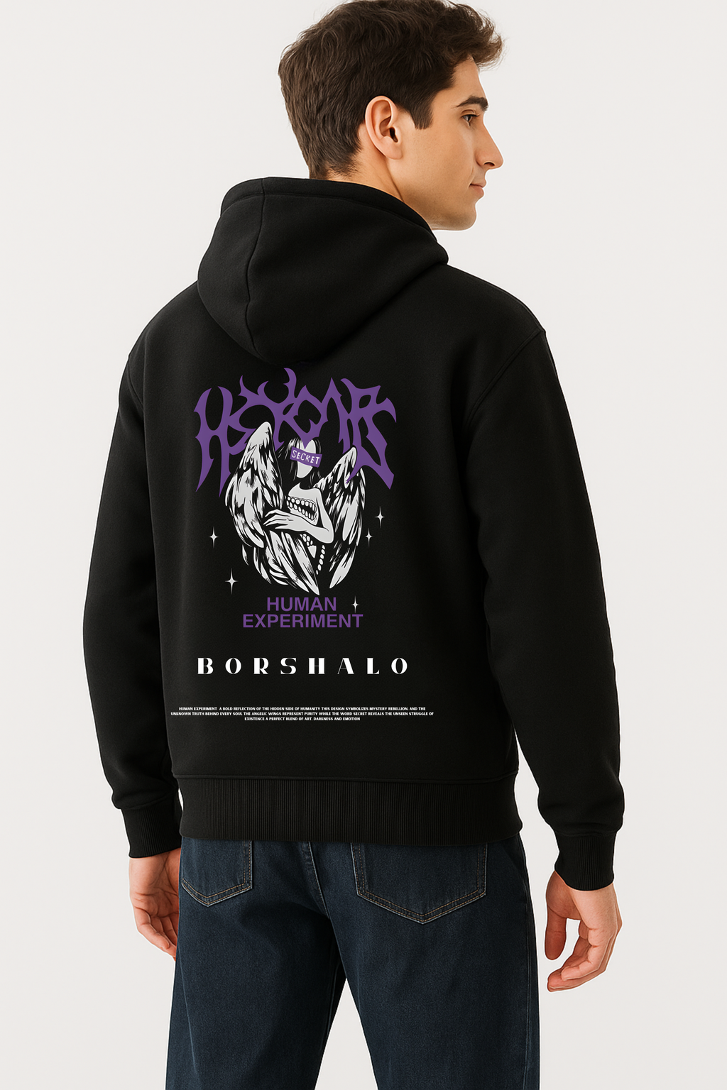 Borshalo Human Experiment Oversized Hoodie