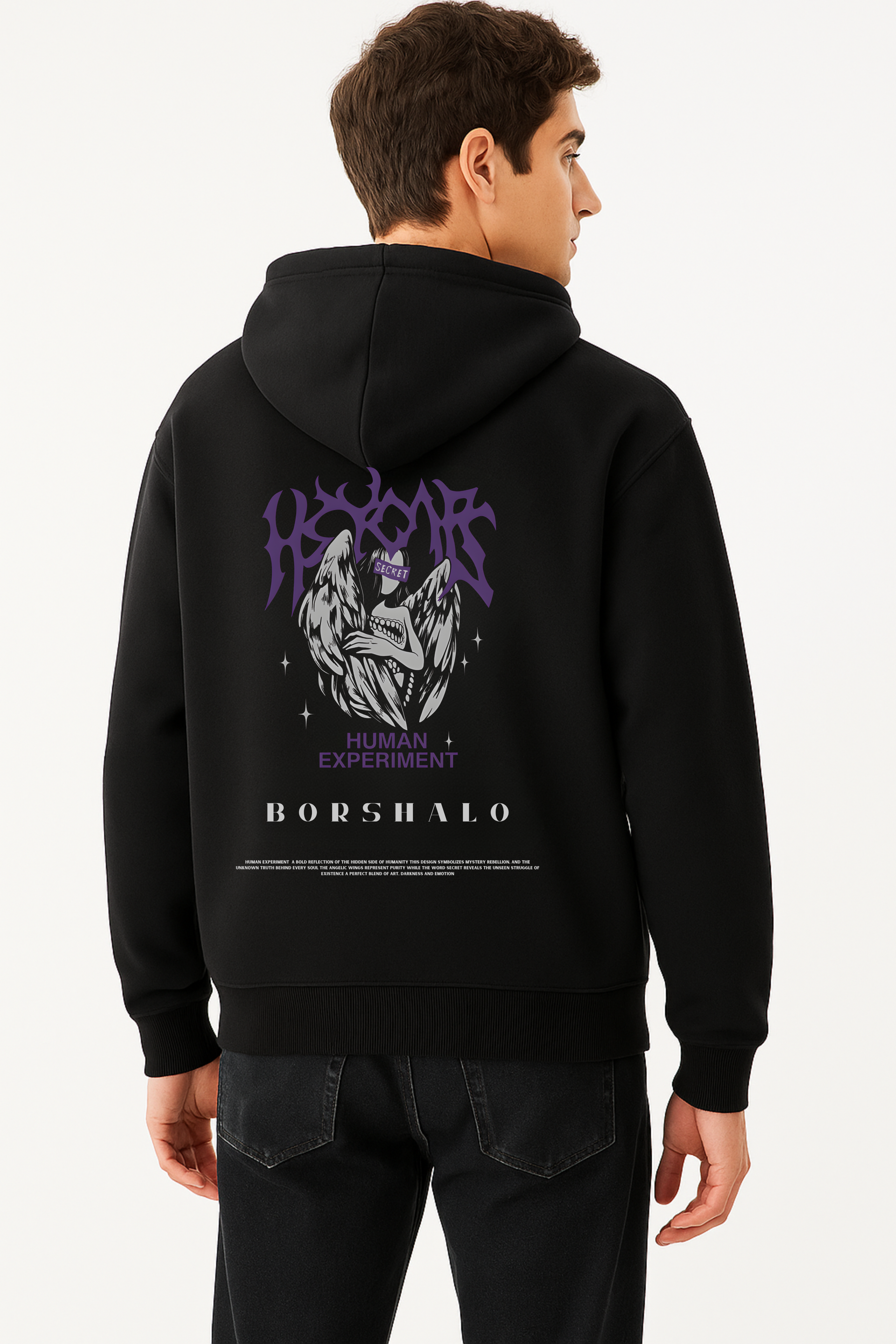 Borshalo Human Experiment Oversized Hoodie