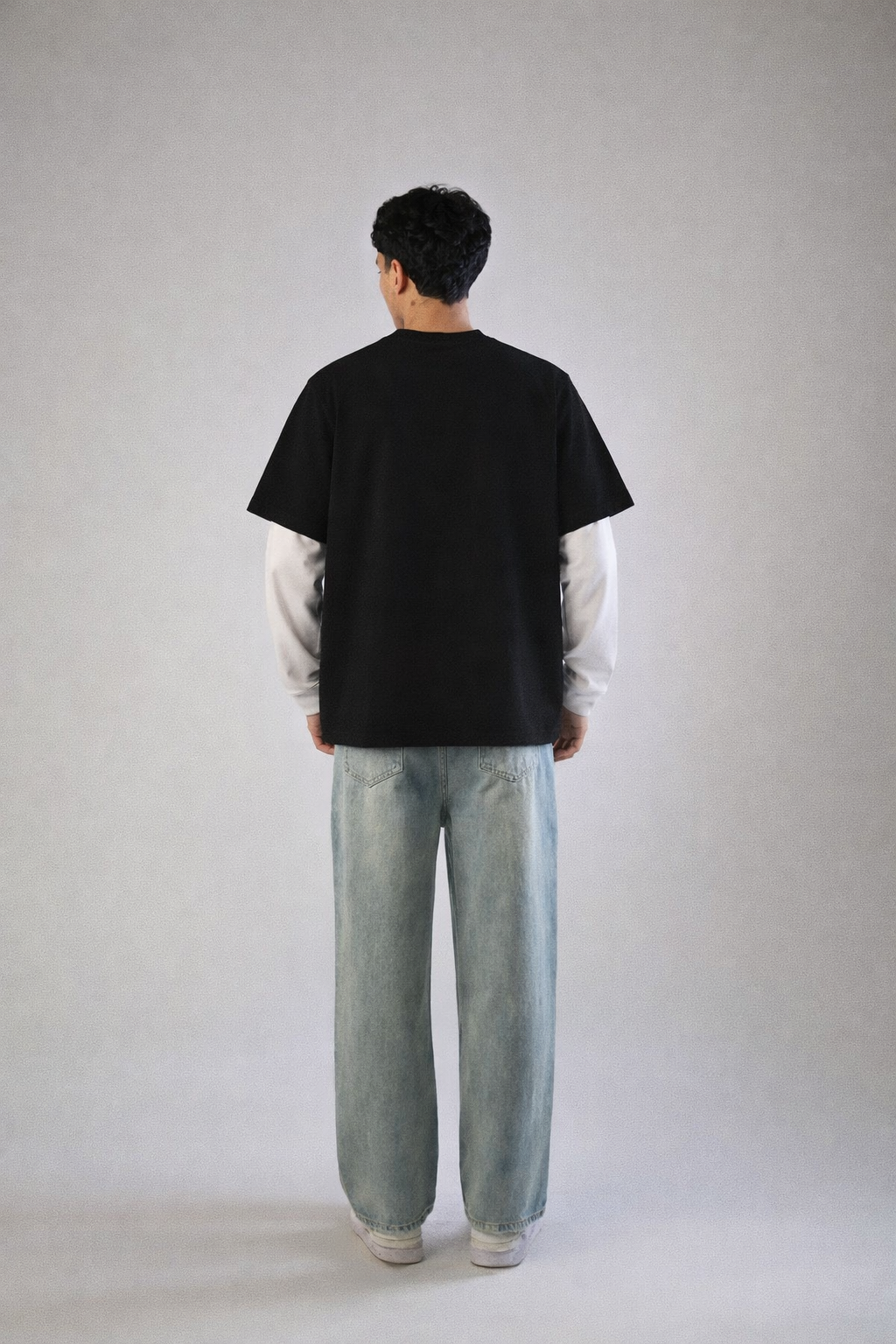 Shadows  Desire black sleeve t-shirt