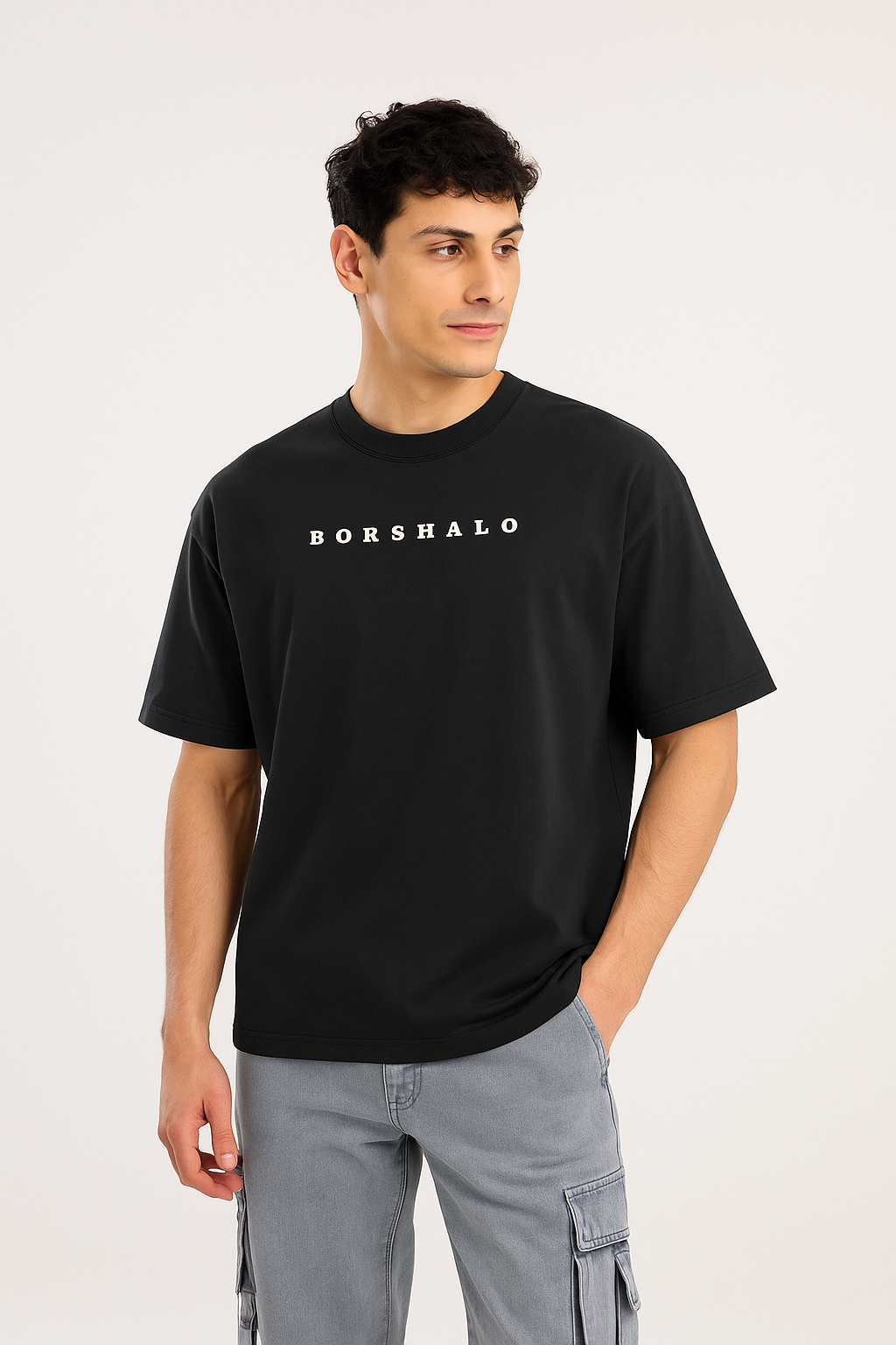 Inferno Reborn Black Oversized T-Shirt