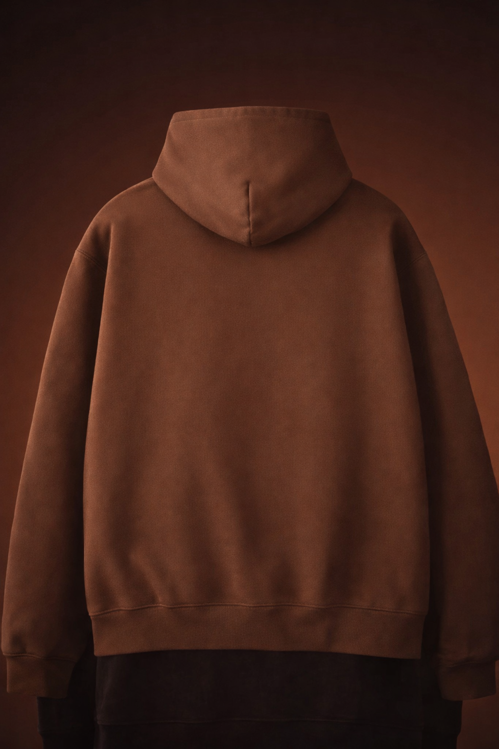 Brooklyn Brown Oversized Hoodie