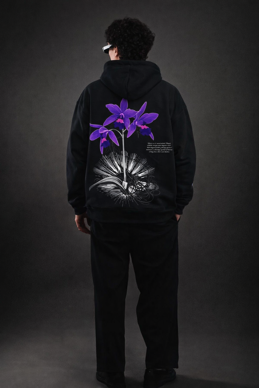 Purple Reign Oversized hoodie