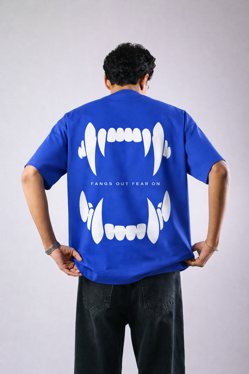 WildBite Blue Oversized T-shirt