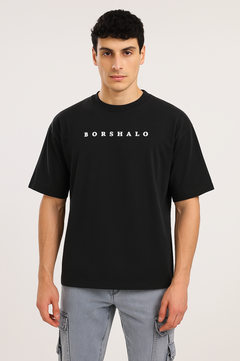 Inferno Reborn Black Oversized T-Shirt