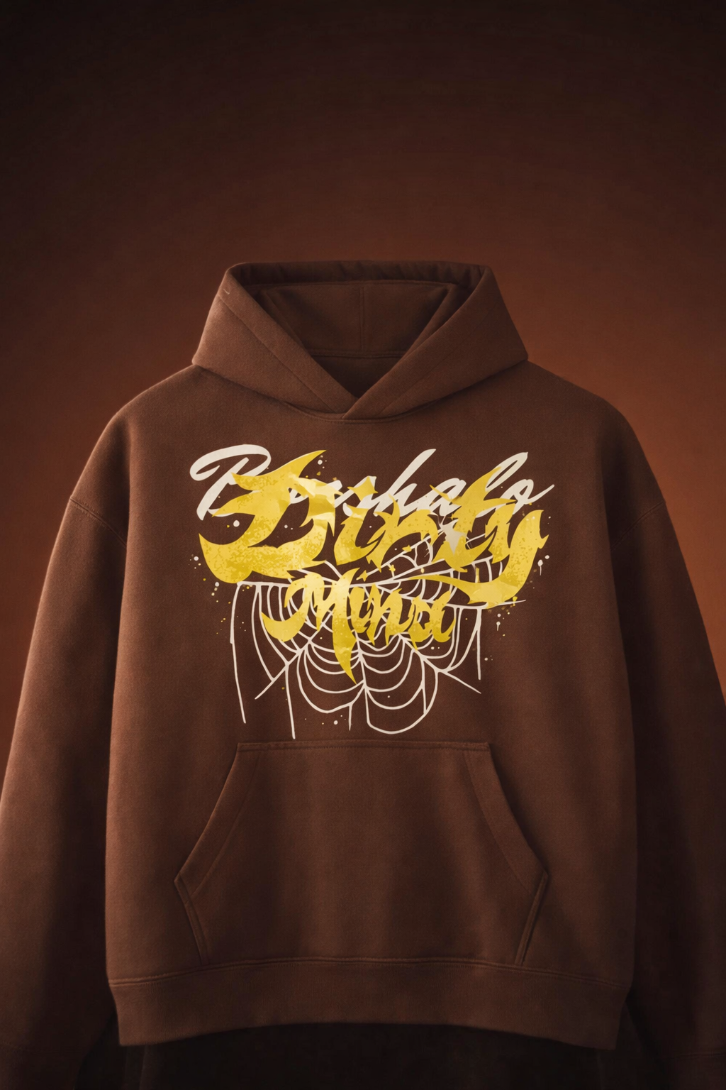 Brooklyn Brown Oversized Hoodie