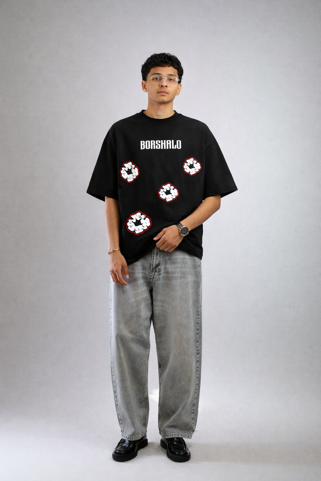 Shado Black Oversized T-shirt