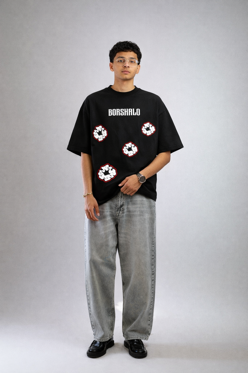Shado Black Oversized T-shirt